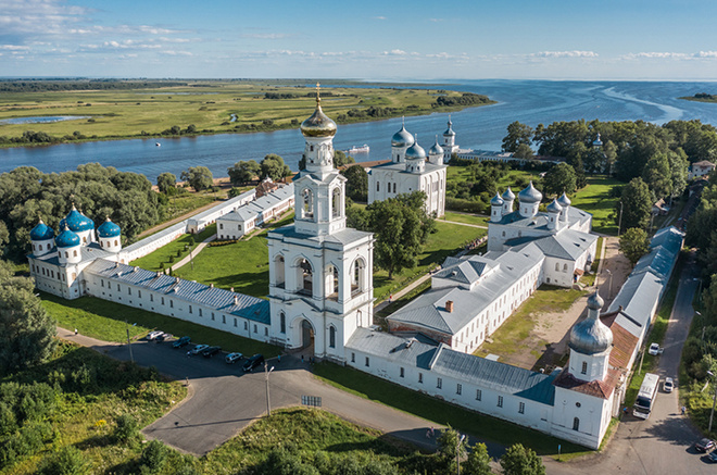 Свято-Юрьев мужской монастырь в Новгороде Великом