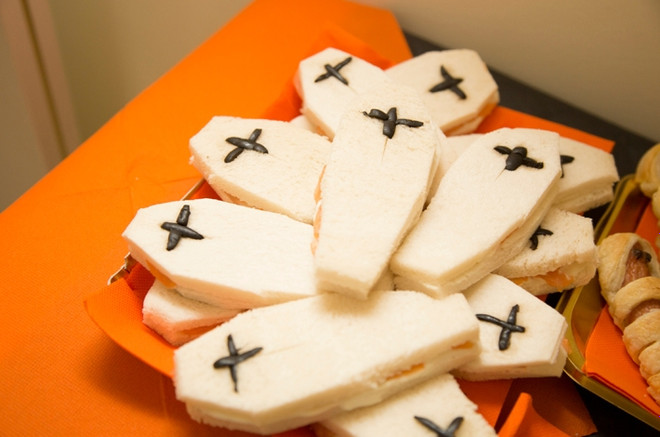 Интересные сэндвичи на Хеллоуин для детей