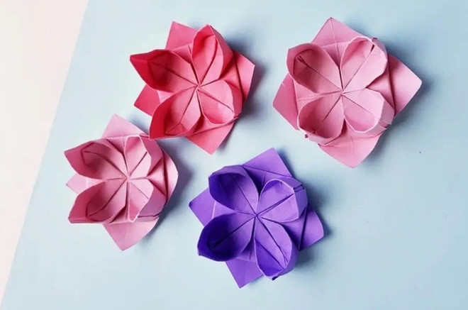Лотос оригами