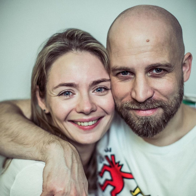 Карина Разумовская с супругом