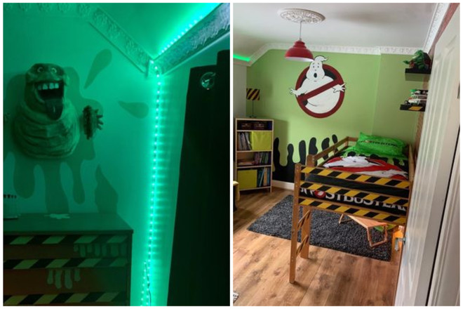 Всего за 10 тысяч рублей: мама оформила комнату сына в стиле «Охотников за привидениями»