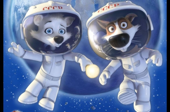 Постер к мультфильму «Белка и Стрелка. Звездные собаки»   Imdb.com