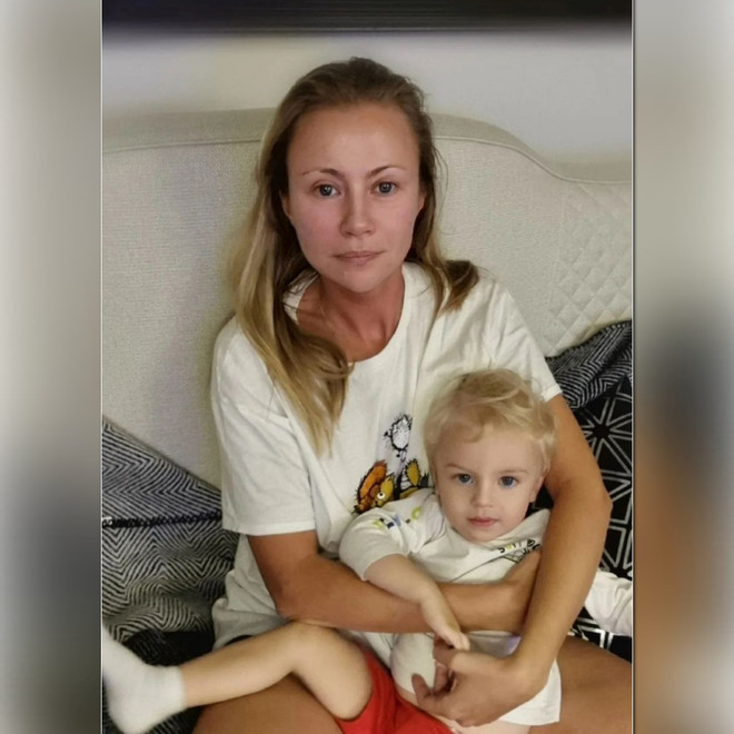 Блондин с темными глазами: Мария Миронова показала портрет с подросшим 2-летним сыном