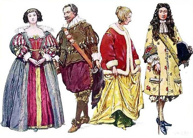 Одежда в XVII веке