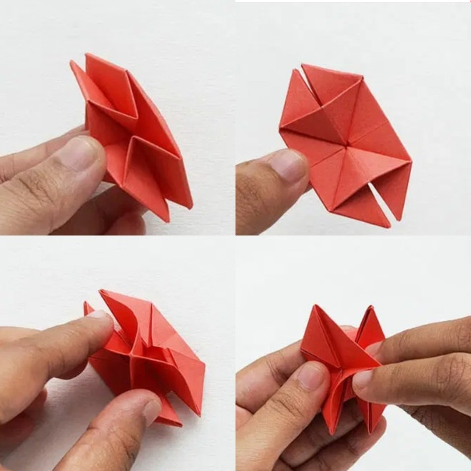 Как сделать оригами розу