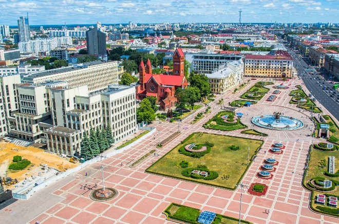 Площадь Независимости Минск