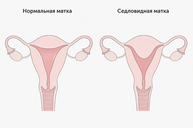 Седловидная матка