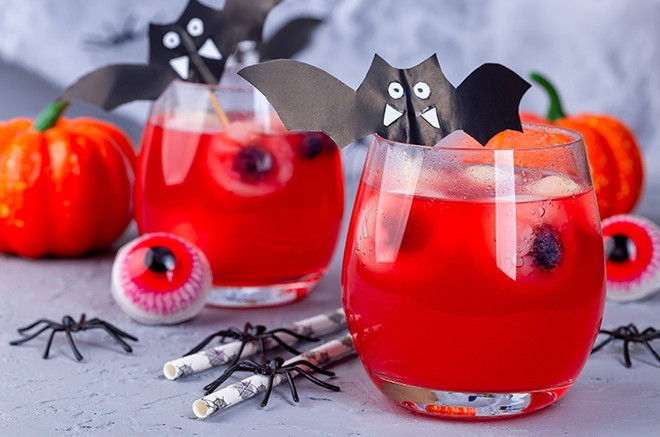 Безалкогольные коктейли на Хеллоуин пошаговый рецепт