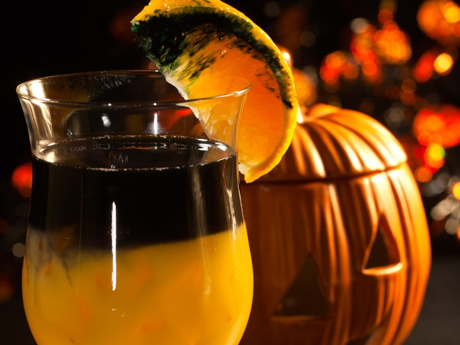 Алкогольные коктейли не хеллоуин рецепт