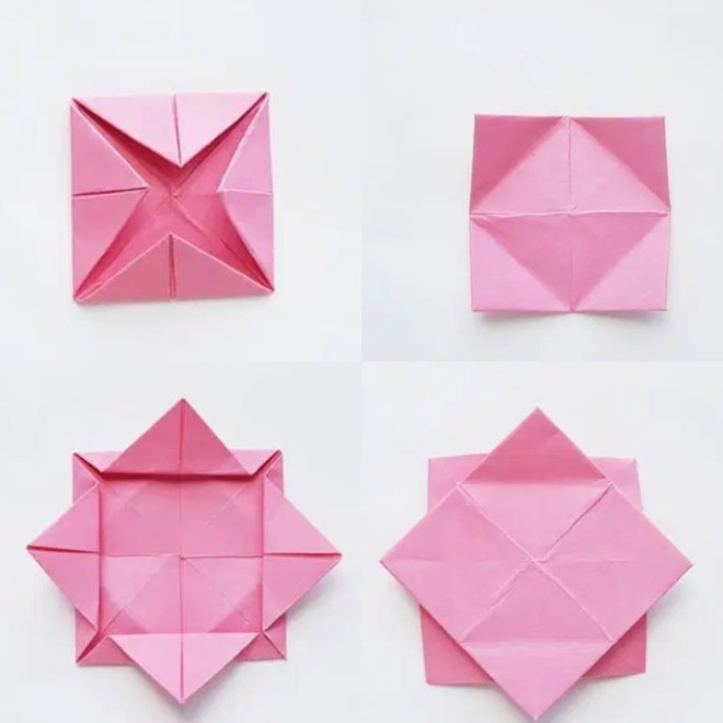 Как сделать лотос оригами.