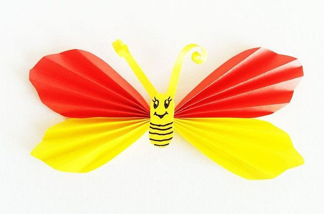 Бабочка – «гармошка»