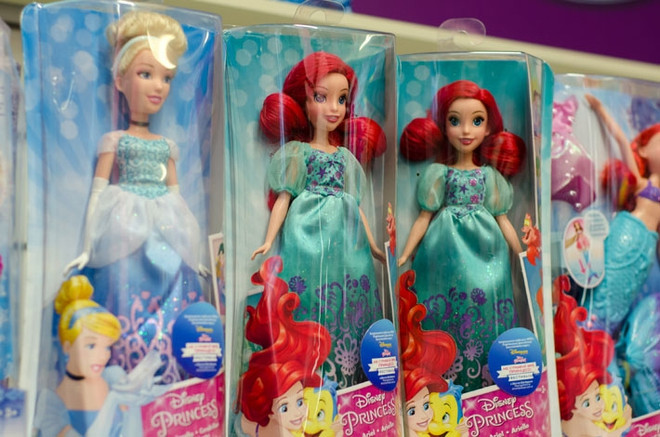 Популярные куклы для девочек с прицессами Disney