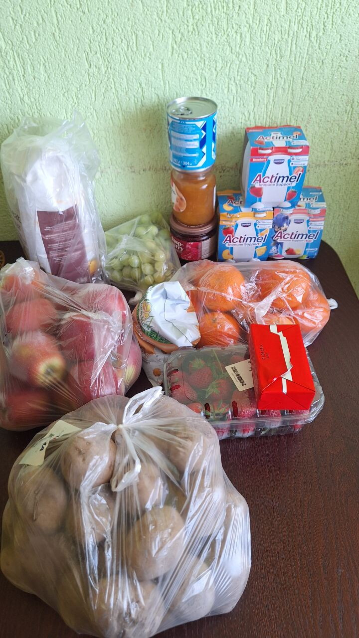 Продуктовые траты. День 16