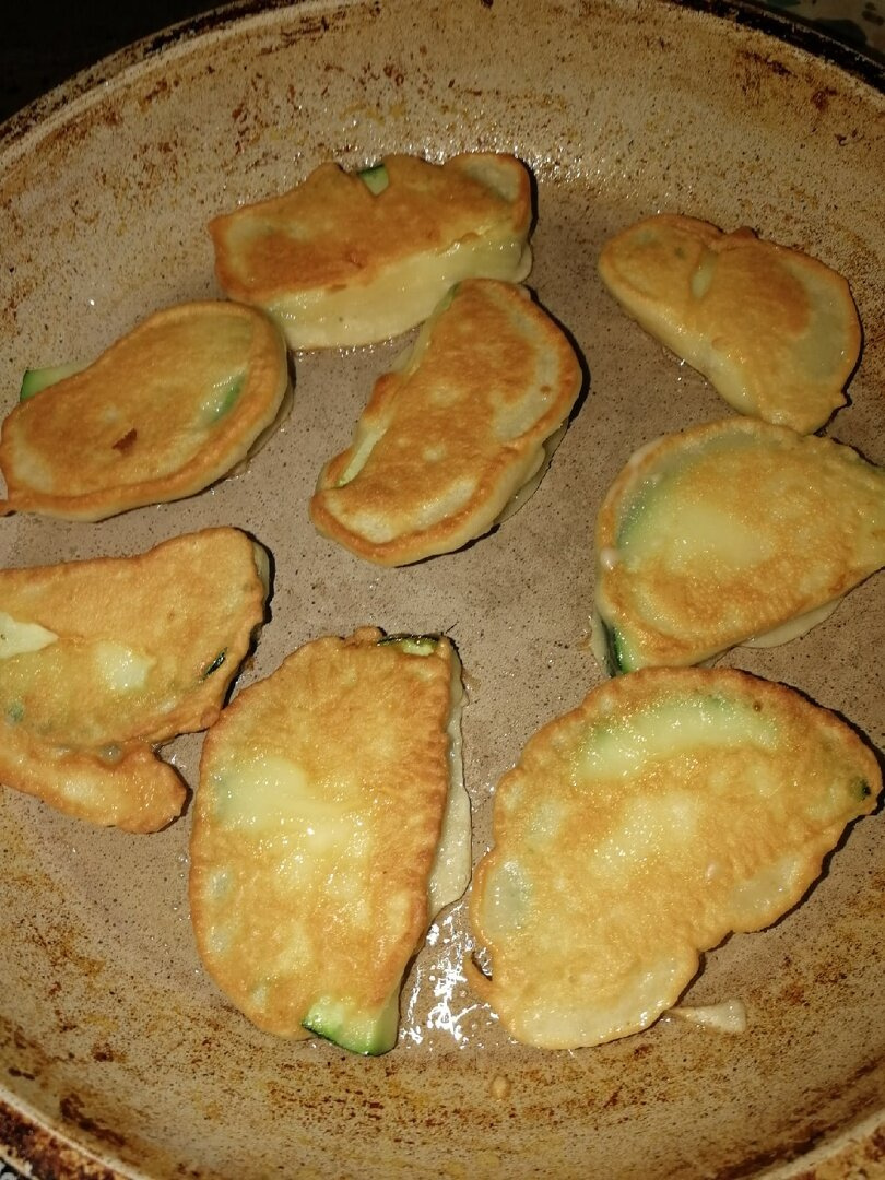 Рецептик от Белки - Кабачки в тесте - закуска и гарнир