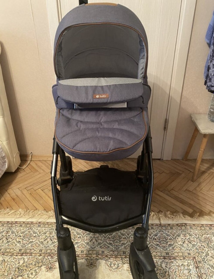 Продаю коляску tutis mimi style 2в1 и стульчик для кормления be2me
