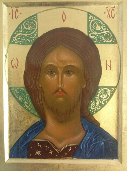 Рукописная икона.