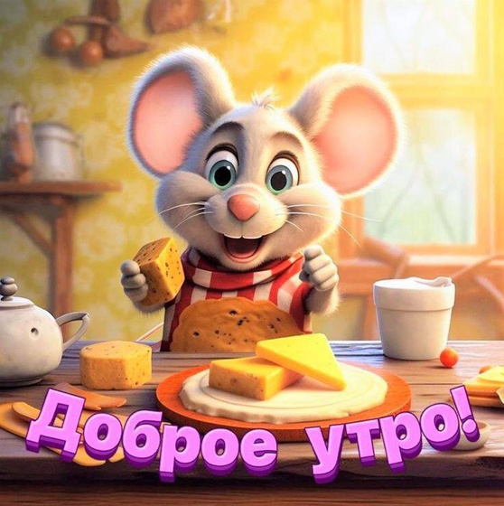 Доброе утро .
