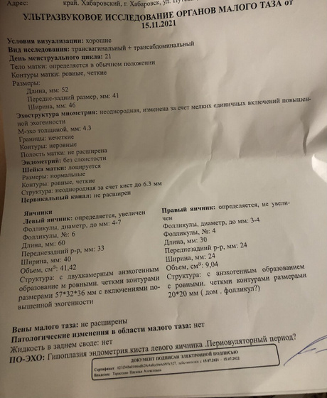 Сходила я на узи