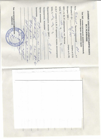 Кто может перевести с врачебного на читабельный?