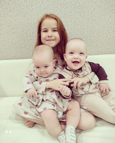 8 месяцев 💙❤ Вот