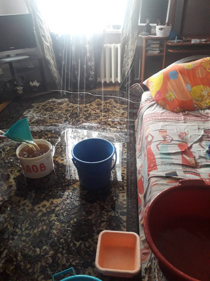 Затопили соседи