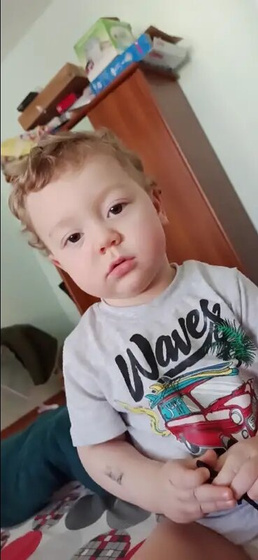 Наша первая стрижка💙💙💙 До