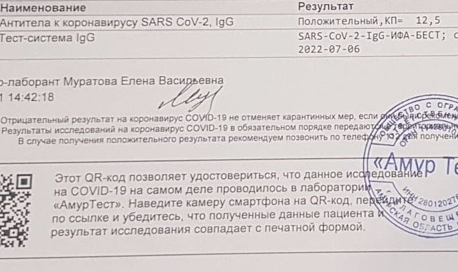 Антитела к коронавирус