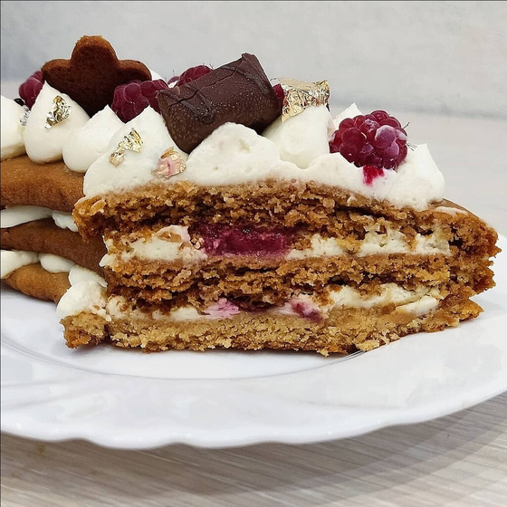 Медовое сердце ❤