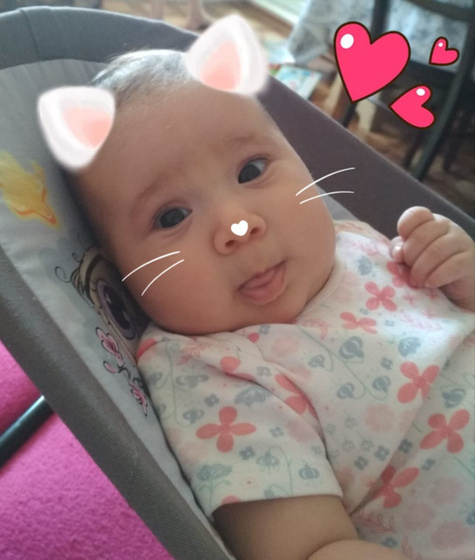 Счастье моё маленькое.🥰