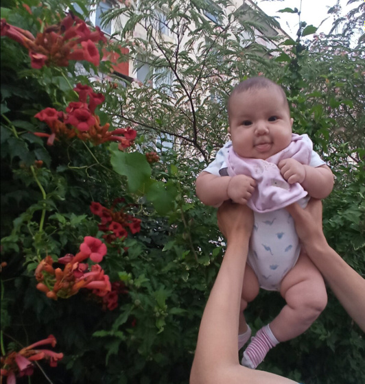 Счастье моё маленькое.🥰