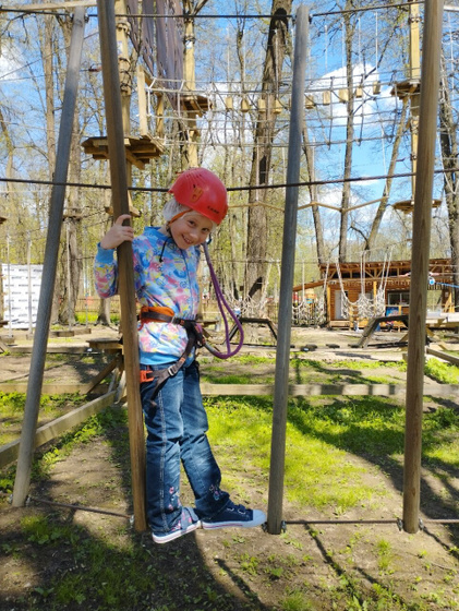 Сегодня моей доченьке 7