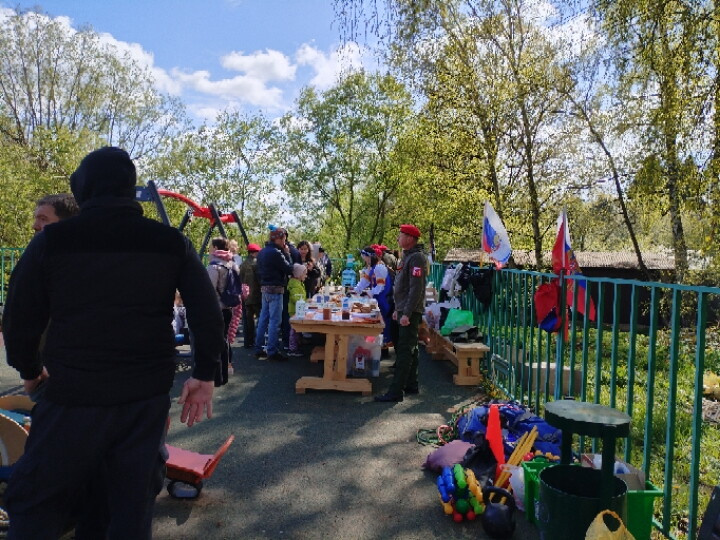 У нас празднование Дня победы сегодня