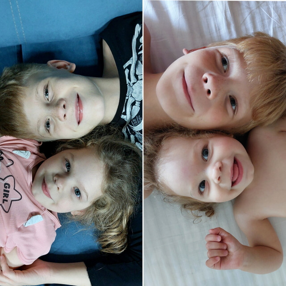 Фото с разницей в 2.5 года