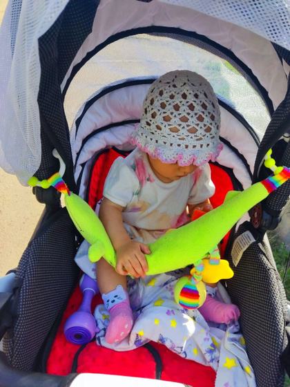 7 месяцев Оливочке🥰 Сходили