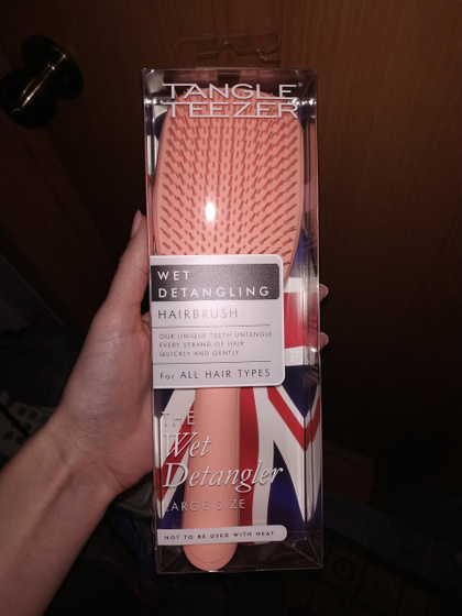 Отзыв о расческе Tangle Teezer.