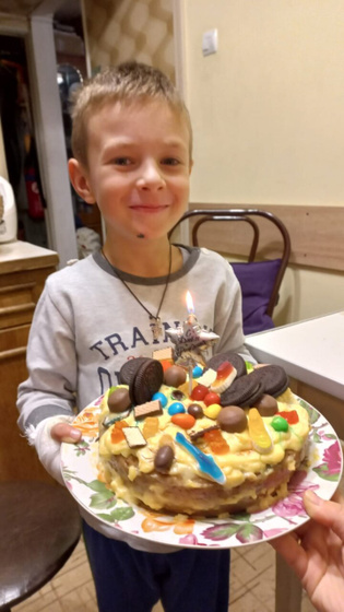 6 лет исполнилось моему