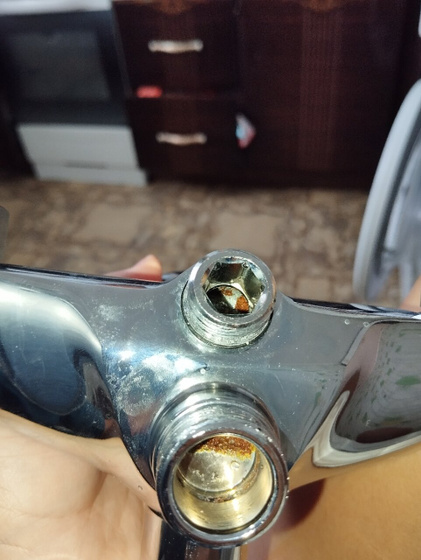 Купила новый смеситель, а