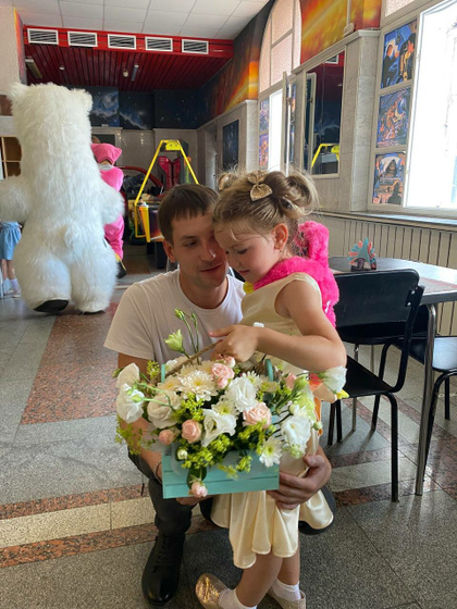 1Го августа моей доченьке