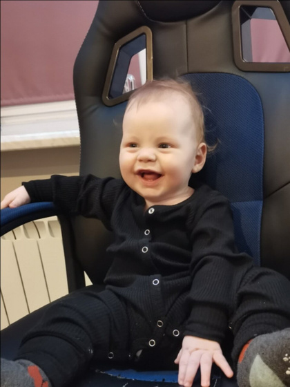 7 месяцев красавчику💙