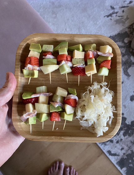 Ужины Милы и перекусы 😁🍉
