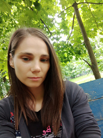 Подстриглась!