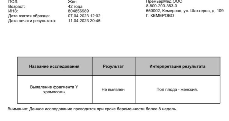 узнала кого ждем ?
