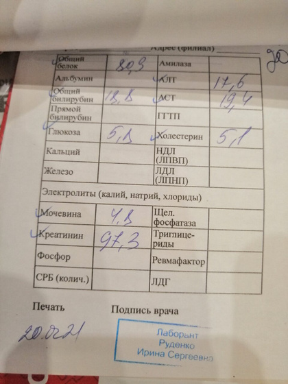 Билирубин прямой