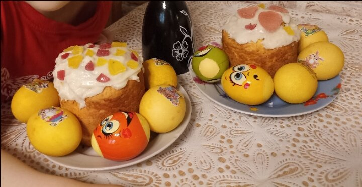 Яйца на пасху