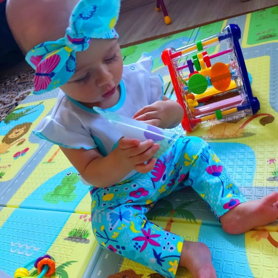 7 месяцев Оливочке🥰 Сходили