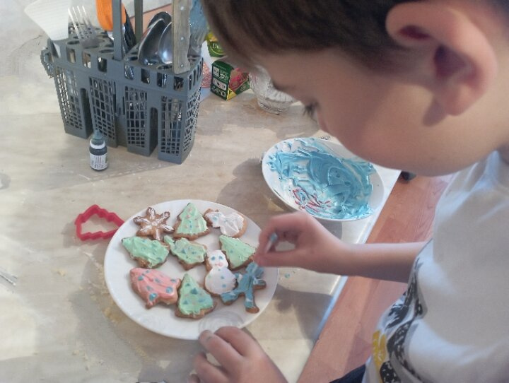 Адвент-календарь. Дни 13-14. Новогоднее печенье 🍪