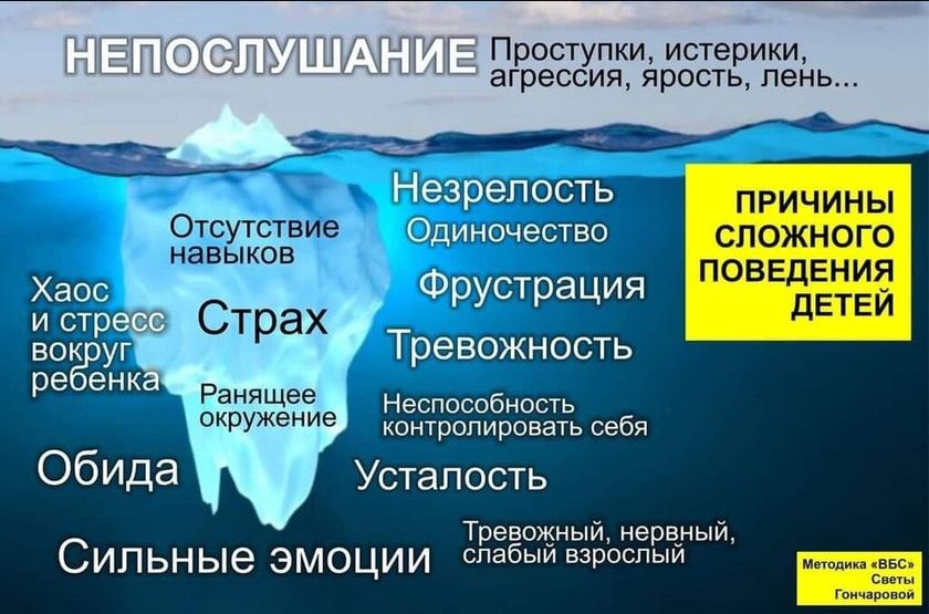 Непослушание, агрессия, истерики, лень и т.д.
