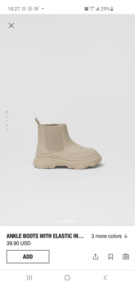 Детская обувь Zara