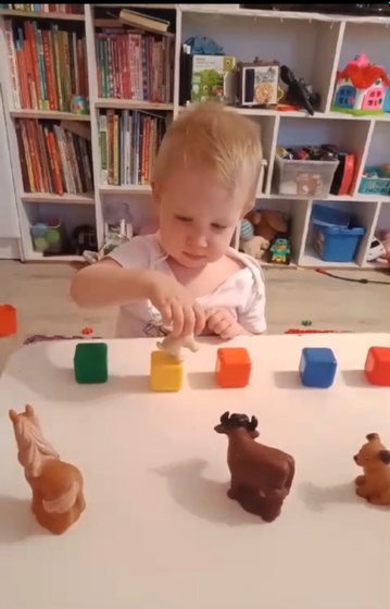 Животные на кубиках🐄
