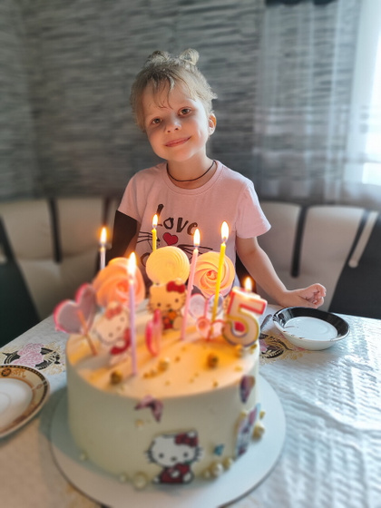 С днём рождения моя любимая доченька ? 5 лет